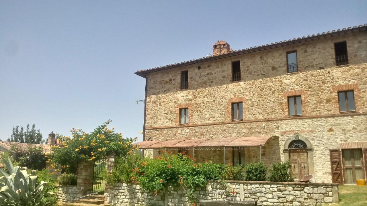 Campo Al Vento - Country Farm Villa Monte Castello di Vibio Bagian luar foto