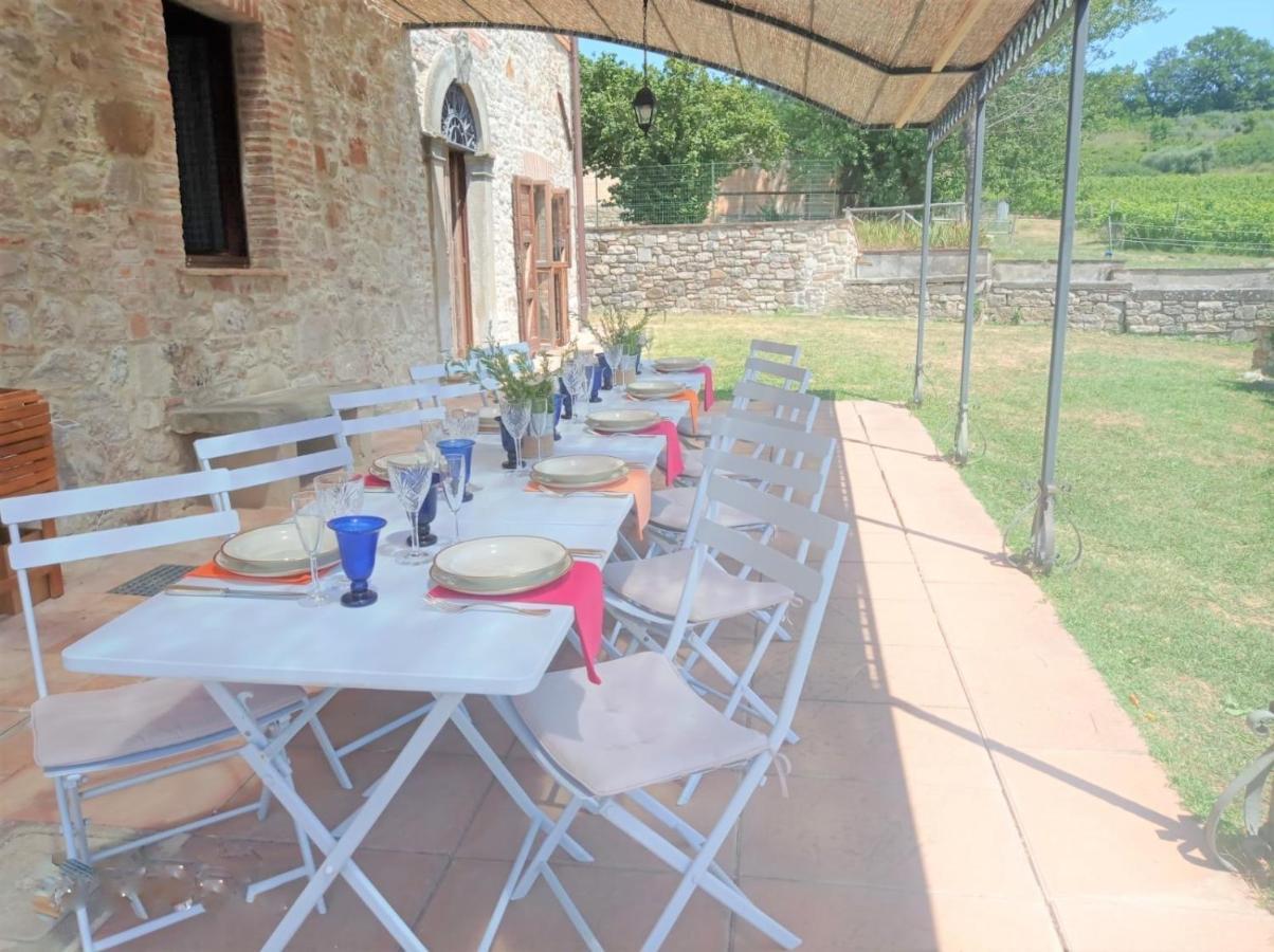 Campo Al Vento - Country Farm Villa Monte Castello di Vibio Bagian luar foto